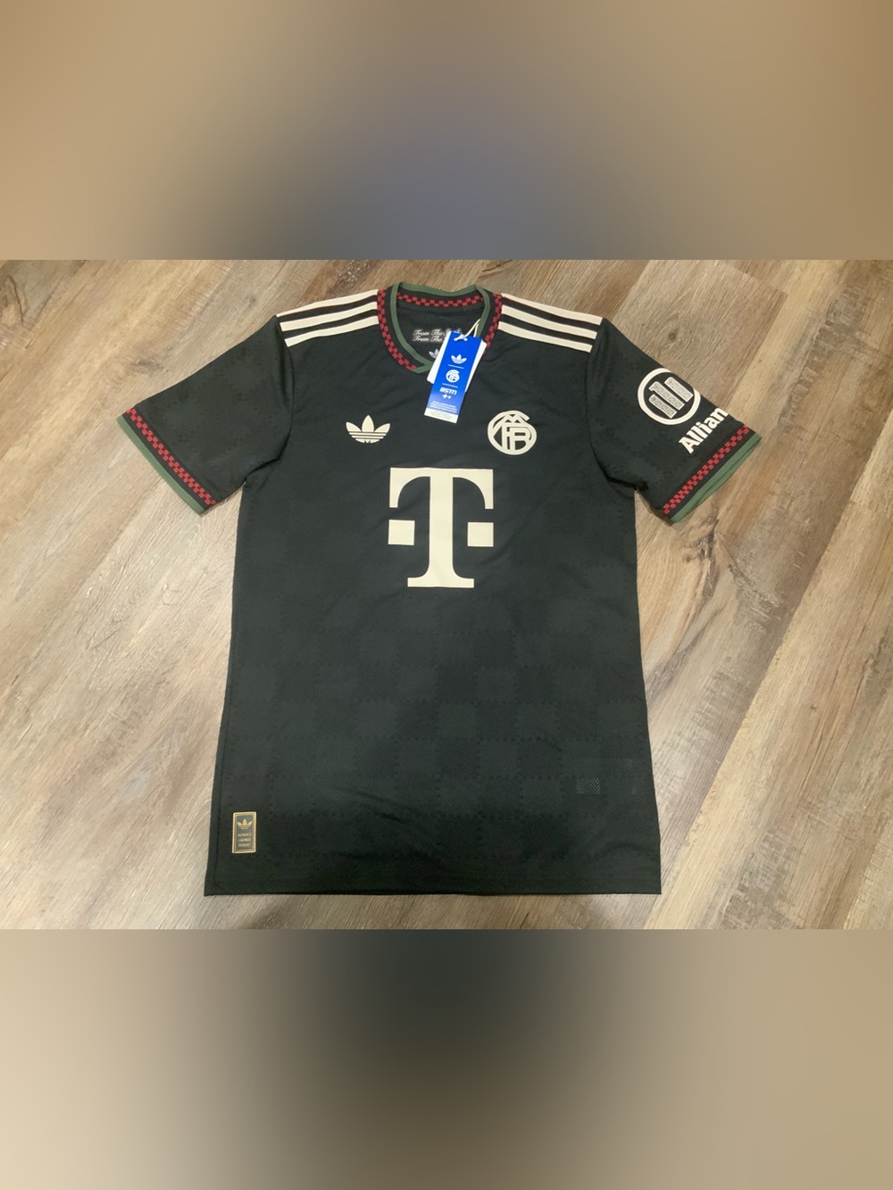 New Adidas FC Bayern Munich 2025/2026 Authentic Third Jersey Black KE6802 Sz XL